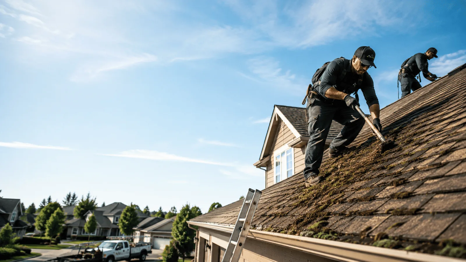 Roof Moss Removal in Walker, KS near me